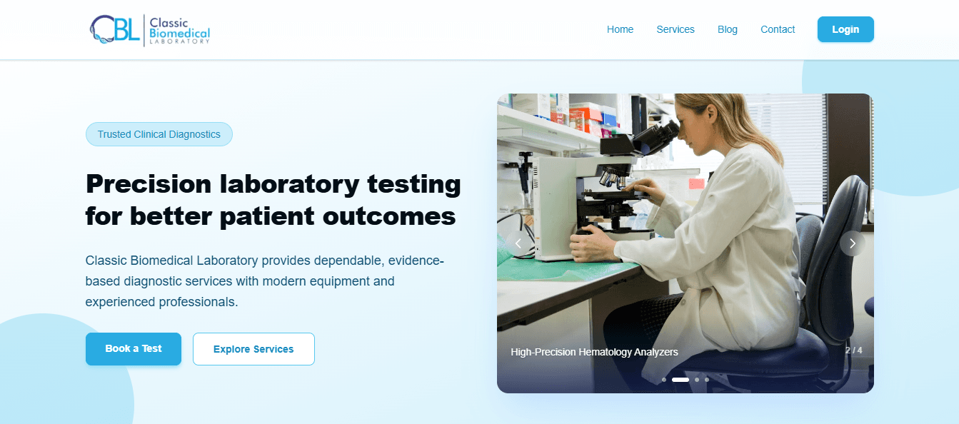 Classic Biomedical Laboratory 